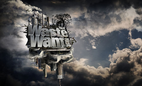 3D Typographic design inspiration