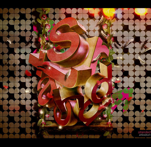 3D Typographic design inspiration