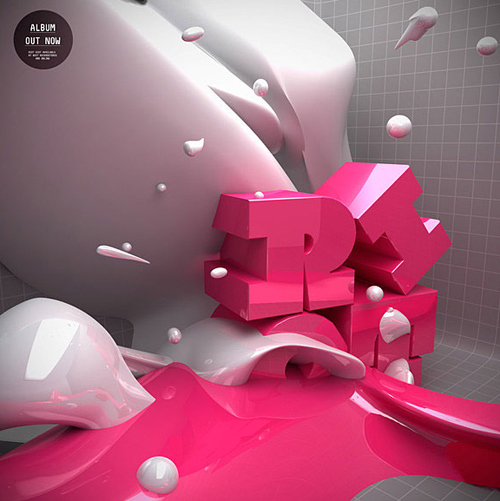 3D Typographic design inspiration