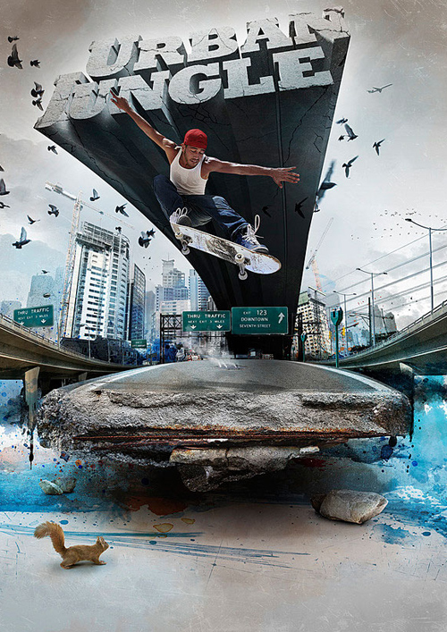 3D Typographic design inspiration