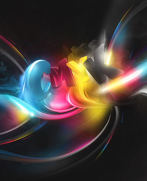 3D Typographic design inspiration