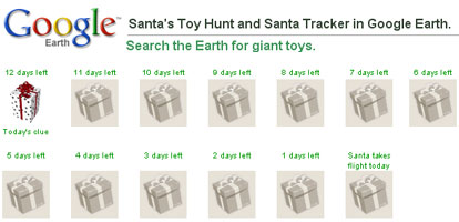 google earth caccia al tesoro